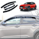 Weathershields for Hyundai Kona 2017-2023 Car Weather Shields Wind Deflectors Sun Visors-1