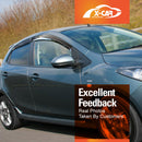 WeatherShields for Mazda 2 Hatch 2007-2014 Car Weather Shields Wind Deflectors Sun Visors-5