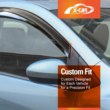 WeatherShields for Mazda 2 Hatch 2007-2014 Car Weather Shields Wind Deflectors Sun Visors - 0