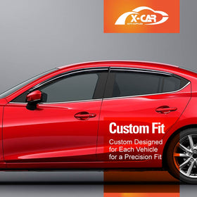 WeatherShields for Mazda 3 BM BN 2014-2019 Car Weather Shields Wind Deflectors Sun Visors - 0