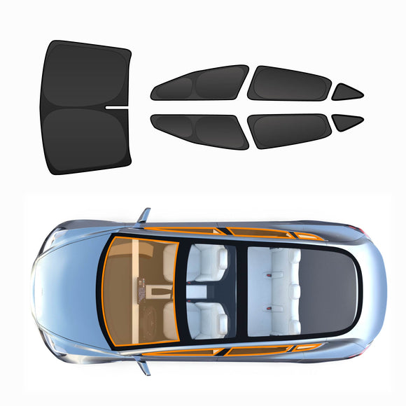 Tesla Model 3 2017-2023 Window Sunshade Block Cover