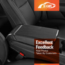 Tesla Model Y / Model 3 Armrest Pad & Rear AC Vent Covers Carbon Fiber Style-6