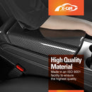 Tesla Model Y / Model 3 Armrest Pad & Rear AC Vent Covers Carbon Fiber Style-9