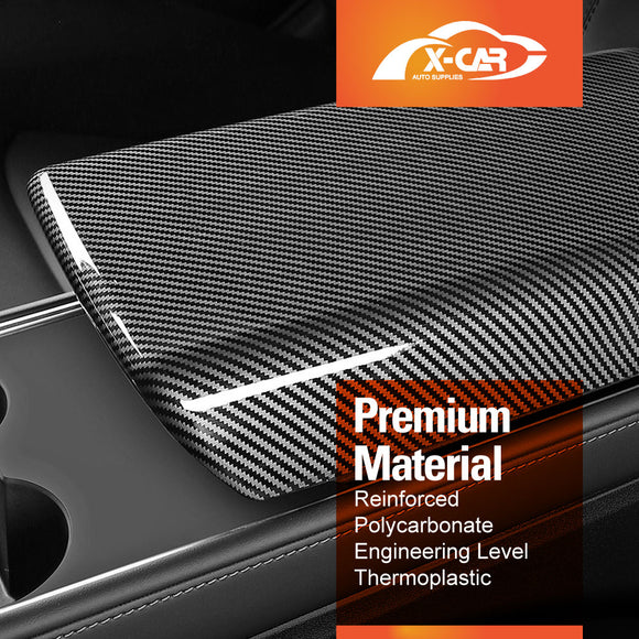 Center Console Armrest Pad Cover for Tesla Model 3 2017-2023 and Model Y 2021-2025