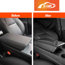 Tesla Model Y / Model 3 Armrest Pad & Rear AC Vent Covers Carbon Fiber Style-7