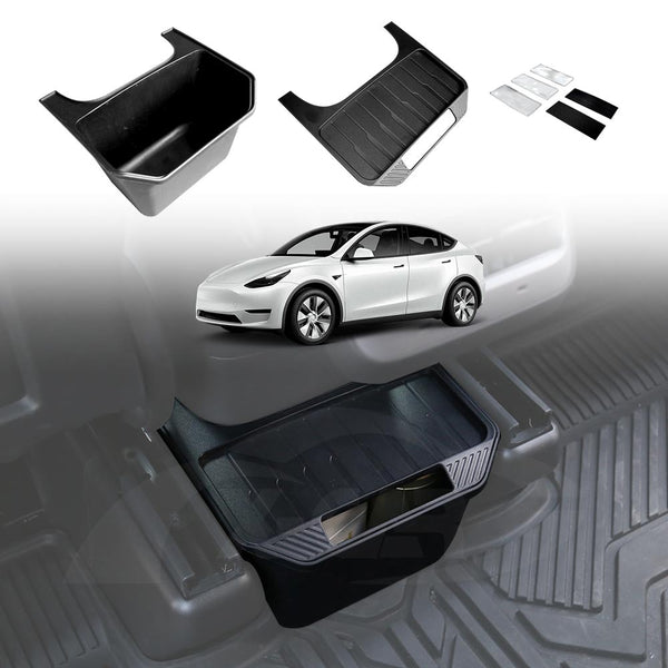 Tesla Model Y 2022-2024 Rear Seat Storage Bin with Lid