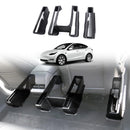 Tesla Model Y 2022-2025 Seat Slide Rail Anti-Kick Guards Protector Covers-1