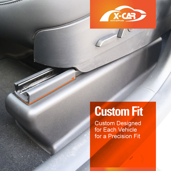 Tesla Model Y 2022-2025 Seat Slide Rail Anti-Kick Guards Protector Covers