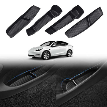 Tesla Model Y 2022-2025 Door Side Storage Tray Organizer Accessories