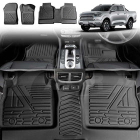 3D Premium Floor Mats for GWM Cannon Ultra/Lux/Vanta/XSR/Cannon-X 2021-Onwards All-Weather Liners