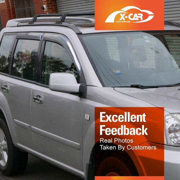 WeatherShields for Nissan X-trail Xtrail 2007-2013 T31 Series Car Weather Shields Wind Deflectors Sun Visors