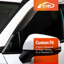 WeatherShields for Toyota Corolla Cross 2022-Onwards Car Weather Shields Wind Deflectors Sun Visors-7