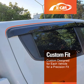 X-CAR Weathershields for Mitsubishi Triton MQ MR Double Cab 2015-2024