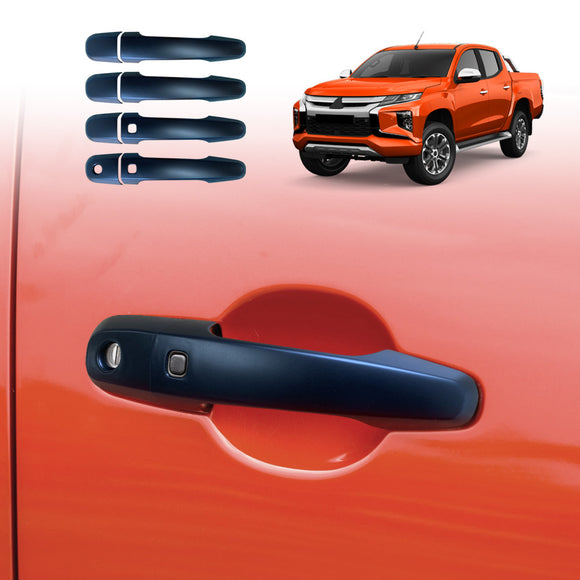 Door Handles Bowl Inserts Cover for Mitsubishi Triton 2015-2024