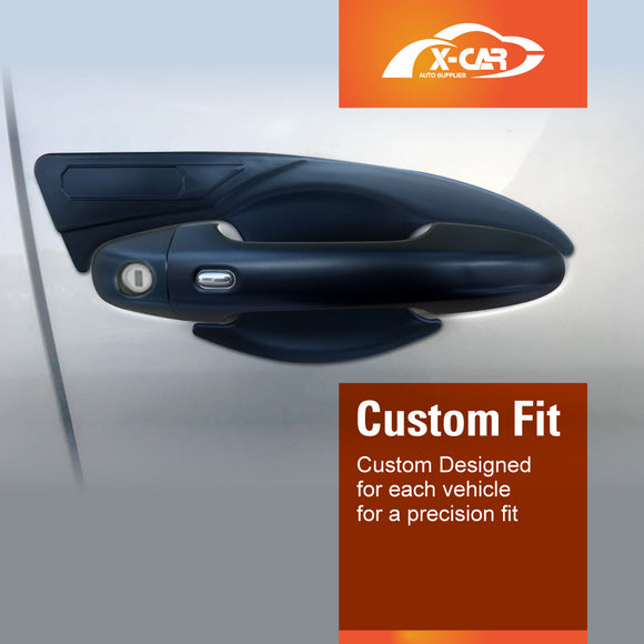 Door Handles Bowl Inserts Cover for Toyota Hilux 2015-2025 Smart Keyless
