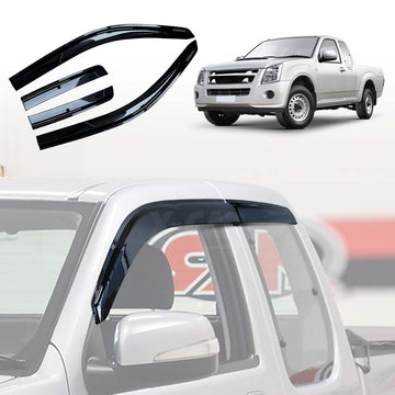 Weathershields for Isuzu D-MAX DMAX Extra Cab 2008-2012 Car Weather Shields Wind Deflectors Sun Visors