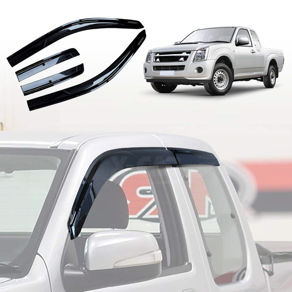 Weathershields for Isuzu D-MAX DMAX Extra Cab 2008-2012