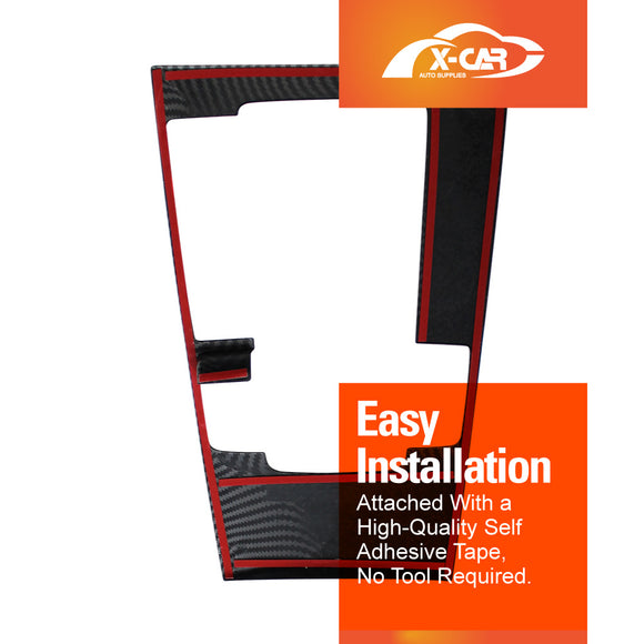 Gear Box Shifter Frame for Mazda 3 BP 2019-2025 Carbon Fiber Style