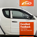 Weathershields for Mitsubishi Triton ML MN Club Cab 2006-2015 Car Weather Shields Wind Deflectors Sun Visors-4