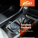 Gear Box Shifter Frame for Mazda 3 BP 2019-2024 Carbon Fiber Style