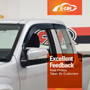 Weathershields for Holden Rodeo 2003-2008 RA Series Extra Cab Car Weather Shields Wind Deflectors Sun Visors-5