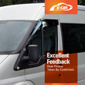 Weathershields for Ford Transit 2001-2013