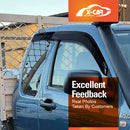 Weathershields for Holden Rodeo 2003-2008 RA Series Extra Cab Car Weather Shields Wind Deflectors Sun Visors-3