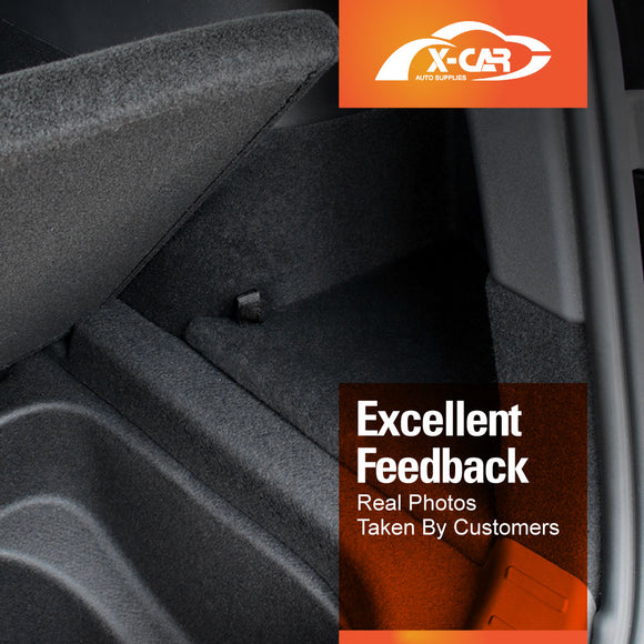 Tesla Model Y 2022-2025 Rear Trunk Storage Bins Boxes with Lids