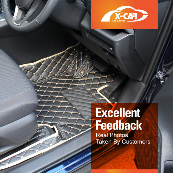 Floor mats For Toyota Rav4 Rav 4 2019-2025 PU Leather Liners