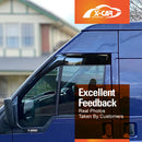 Weathershields for Ford Transit 2001-2013 Car Weather Shields Wind Deflectors Sun Visors-4