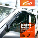 Weathershields for Toyota Hilux Dual Cab 2005-2015 Car Weather Shields Wind Deflectors Sun Visors-3