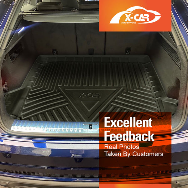 Heavy Duty All Weather Cargo Liner Mat For Audi Q8 SQ8 RSQ8 2019-2024 – Waterproof Trunk Tray