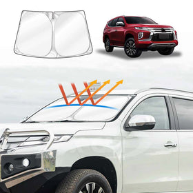 WindScreen Sun Shade for Mitsubishi Pajero Sport 2015-2025