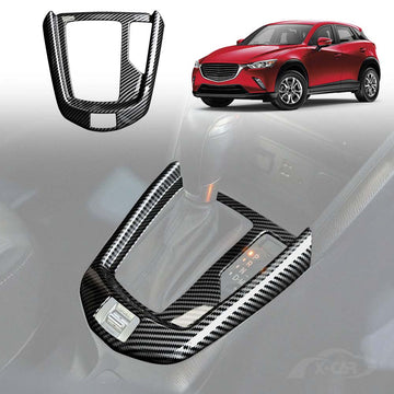 Gear Box Shifter Frame for Mazda CX-3 Auto 2015-Onwards Carbon Fibre Style