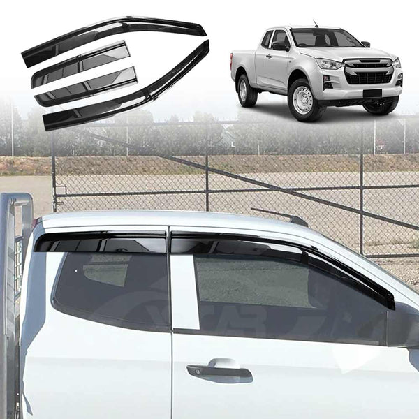 Weathershields for Isuzu D-MAX DMAX Space Cab 2020-2025