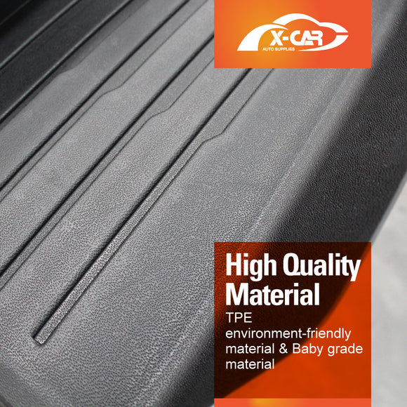 3D Floor Mats For Tesla Model Y 2021-2025 All-Weather Heavy Duty Car Liners