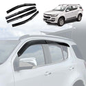 Weathershields for Holden Trailblazer 2016-2022 Car Weather Shields Wind Deflectors Sun Visors