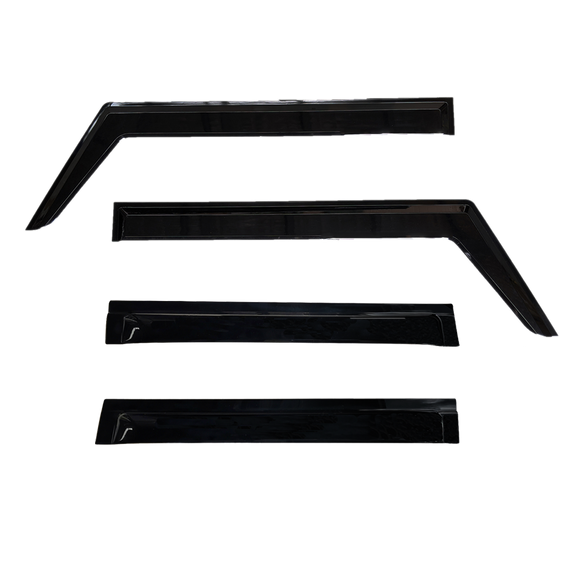 Weathershields for Suzuki Jimny 3-Door 2018-Onwards Car Weather Shields Wind Deflectors Sun Visors