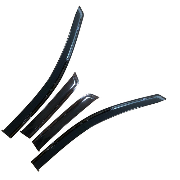 WeatherShields for Nissan Navara King Cab D23 NP300 2015-2025 Car Weather Shields Wind Deflectors Sun Visors