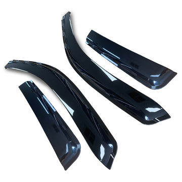 WeatherShields for Nissan Navara King Cab D23 NP300 2015-2025 Car Weather Shields Wind Deflectors Sun Visors - 0