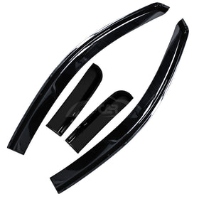 X-CAR weathershields for Mitsubishi Triton ML MN Club Cab 2006-2015.