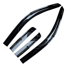 Weathershields for Isuzu D-MAX DMAX Extra Cab 2008-2012 Car Weather Shields Wind Deflectors Sun Visors - 0