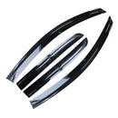 Weathershields for Mitsubishi Mirage Hatch 2013-2022 Car Weather Shields Wind Deflectors Sun Visors-2