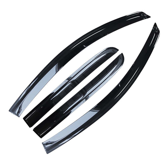 Weathershields for Mitsubishi Mirage Hatch 2013-2022 Car Weather Shields Wind Deflectors Sun Visors
