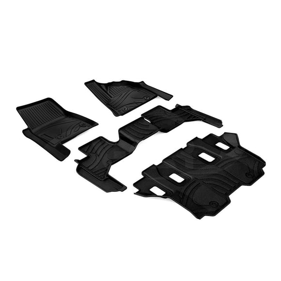 3D Floor Mats for Toyota Landcruiser 300 Series 2021-Onwards All-Weather Liners