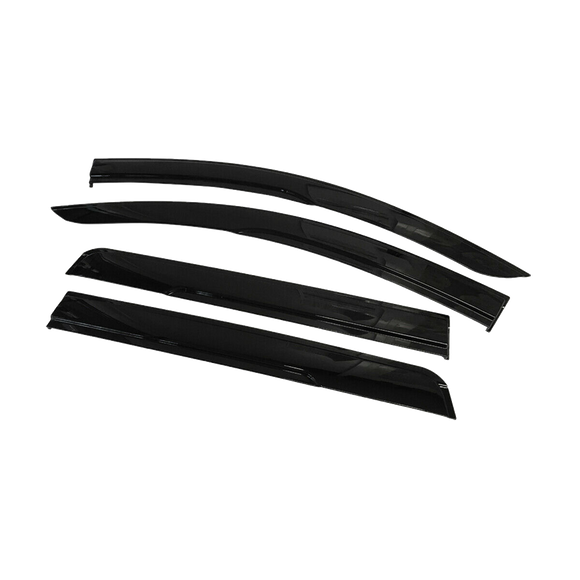 Weathershields for Mitsubishi Pajero Sport 2015-2025 Car Weather Shields Wind Deflectors Sun Visors