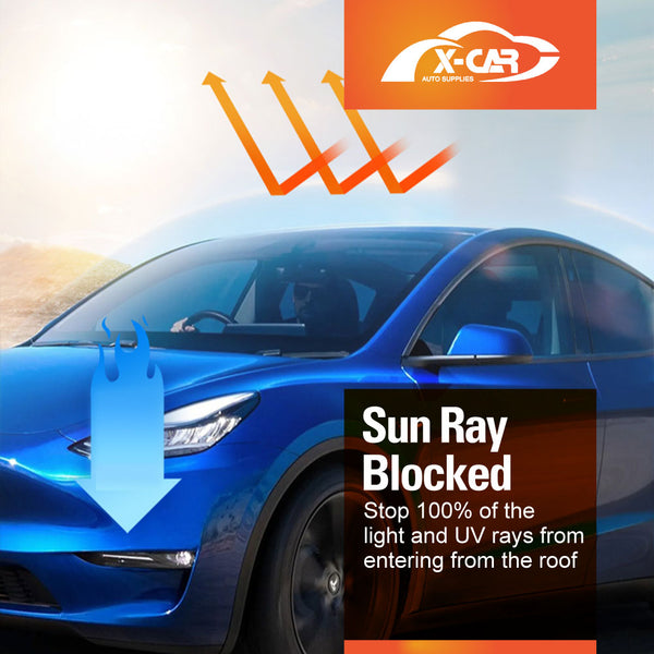 Glass Roof Sun Shade For Tesla Model Y 2022-2024