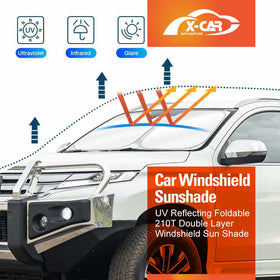 WindScreen Sun Shade for Mitsubishi Pajero Sport 2015-2025 - 0
