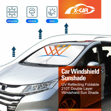 WindScreen Sun Shade for Honda Odyssey 2014-2024 - 0