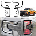 Light Frame Trim for Ford NEXT-GEN Ranger MY22 2022-2024 XLT/XLT Hi-Rider/Wildtrak/Sport/Raptor